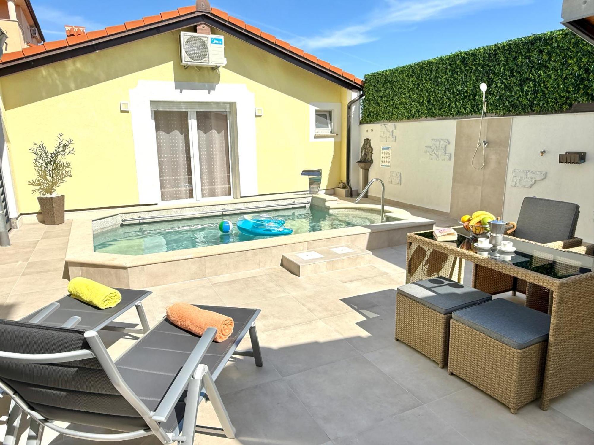 Poolside Studio Fažana Exterior foto